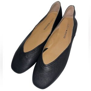 Lucky Brand Alba Black Flats - Size 9M